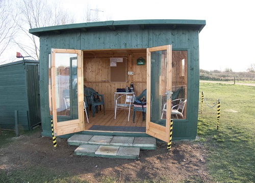 Our new club hut.